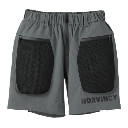 Utilitarian Warrior Shorts With Multi-Pocket Design For men