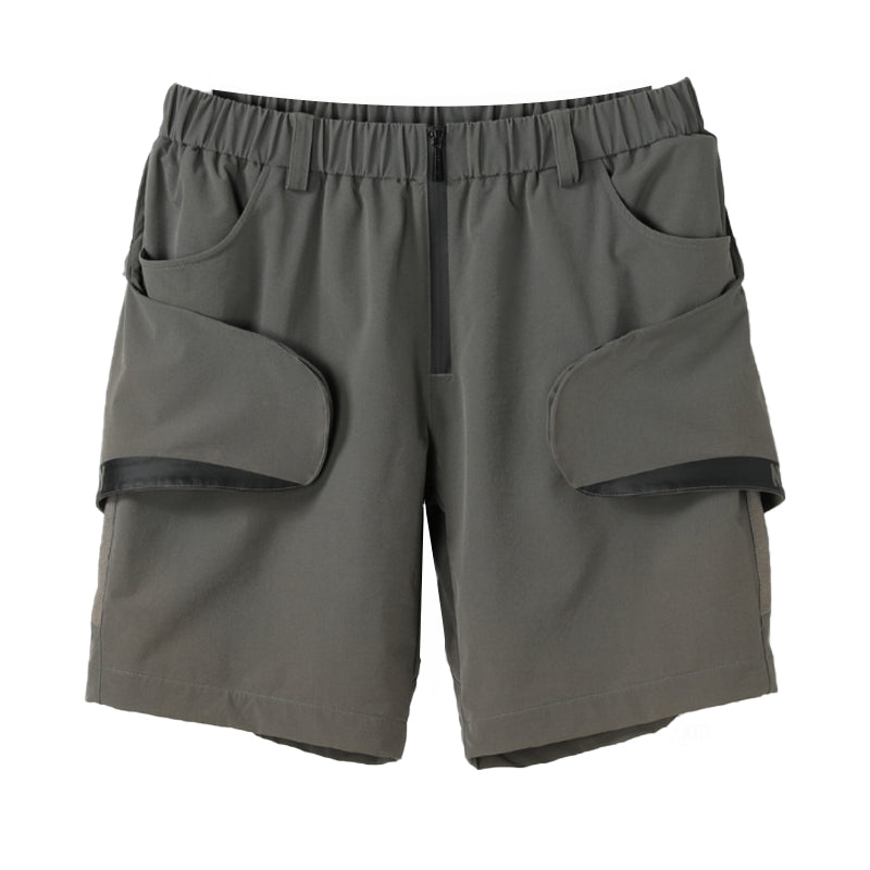 Utilitarian Warrior Shorts With Multi-Pocket Design For men