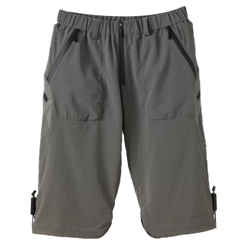 Minimalist Warrior Shorts With Elastic Waistband For men
