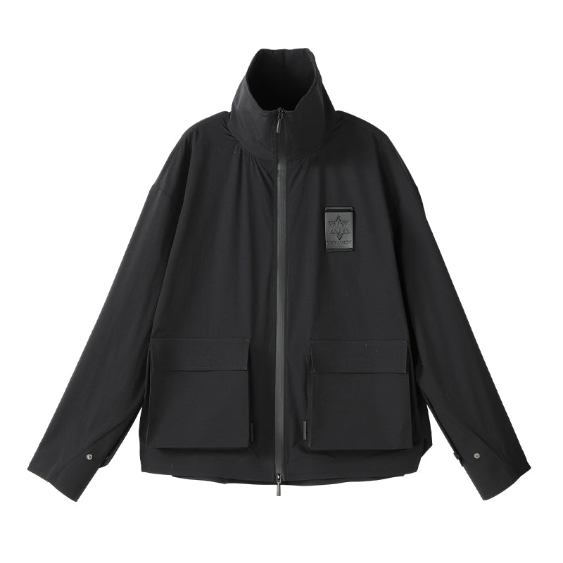 Utilitarian Warrior Jackets With Multi-Pocket Design For men