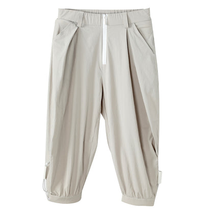 Minimalist Warrior Shorts With Elastic Waistband For men