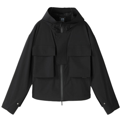 Cropped Length Warrior Jackets With Multi-Pocket Design For men