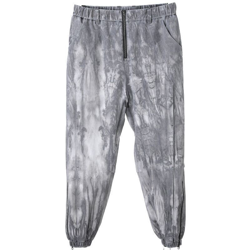 Patchwork panel Warrior joggers With Durable Ripstop For men