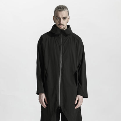 Longline Warrior Coats With Two-Way Zipper For men