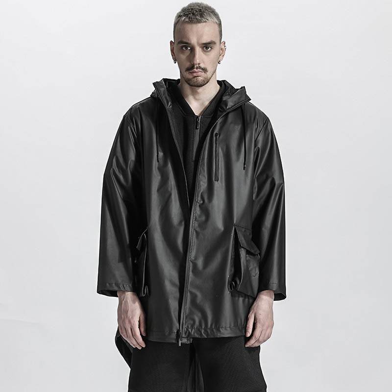 Avant-Garde Warrior Coats With Multi-Pocket Design For men