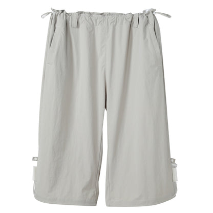 Minimalist Warrior Shorts With Elastic Waistband For men