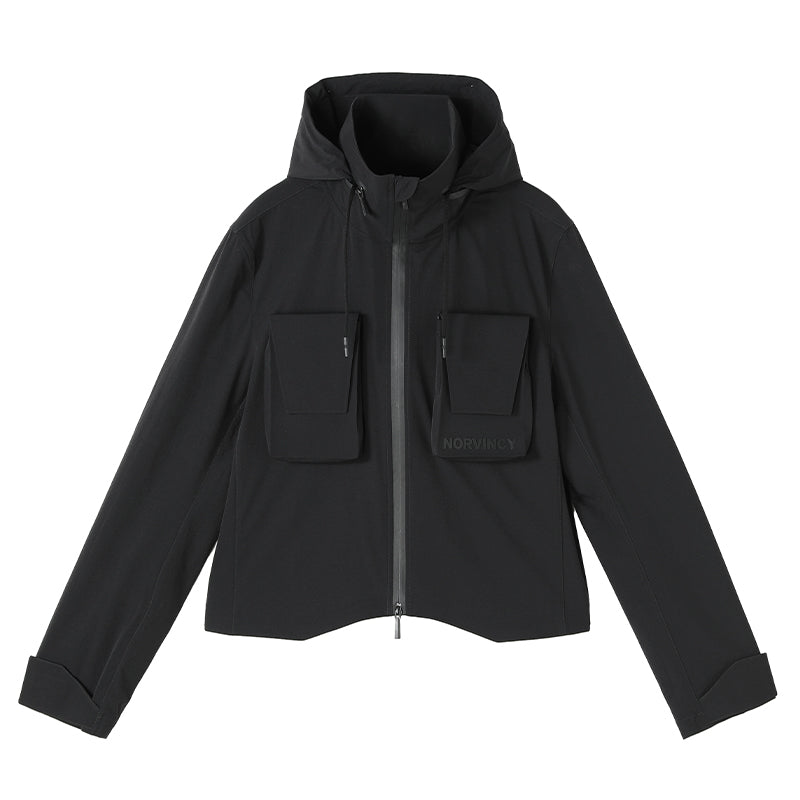 Utilitarian Warrior Jackets With Multi-Pocket Design For men