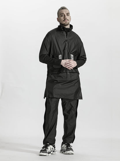 Longline Warrior Coats With Multi-Pocket Design For men
