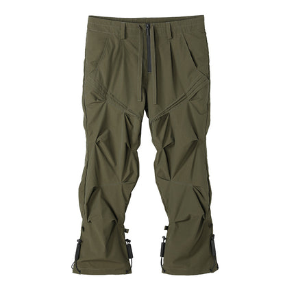 Tactical Warrior Cargo Pants With Elastic Waistband For men
