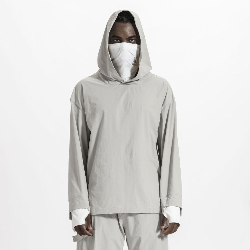 Patchwork panel Warrior Base Layer Tops With Durable Ripstop For men