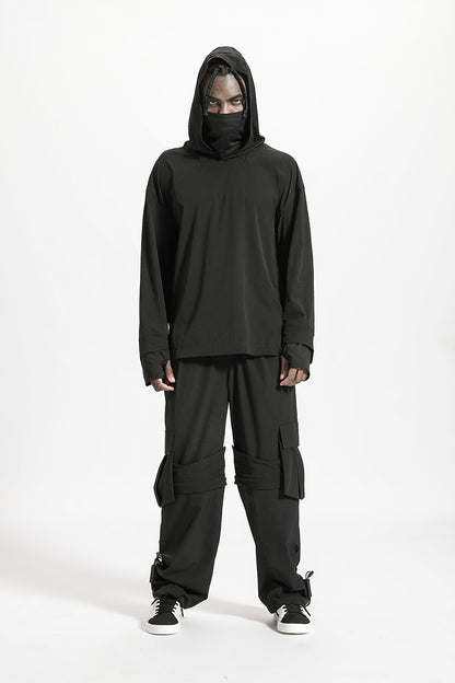 Patchwork panel Warrior Base Layer Tops With Durable Ripstop For men