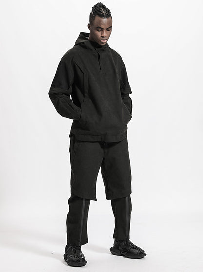 Patchwork panel Warrior Hoodies & Sweatshirts With Durable Ripstop For men