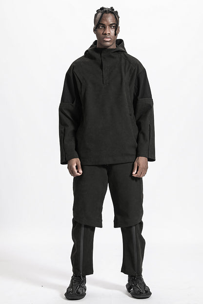 Patchwork panel Warrior Hoodies & Sweatshirts With Durable Ripstop For men