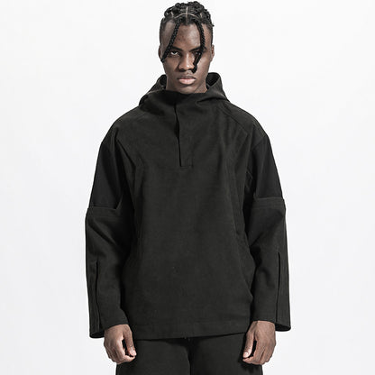 Patchwork panel Warrior Hoodies & Sweatshirts With Durable Ripstop For men