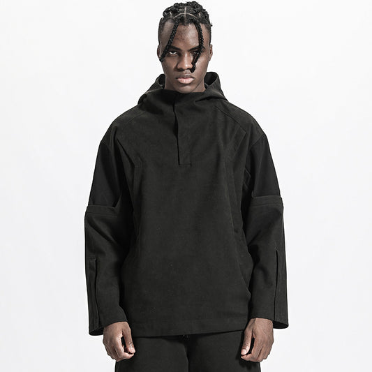 Patchwork panel Warrior Hoodies & Sweatshirts With Durable Ripstop For men
