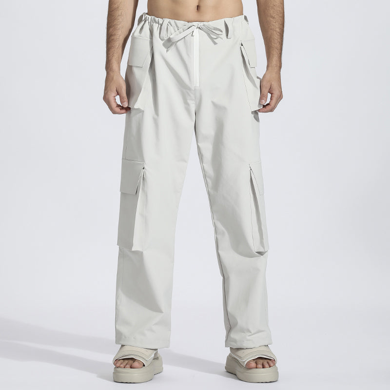 Minimalist Warrior Cargo Pants With Multi-Pocket Design For men