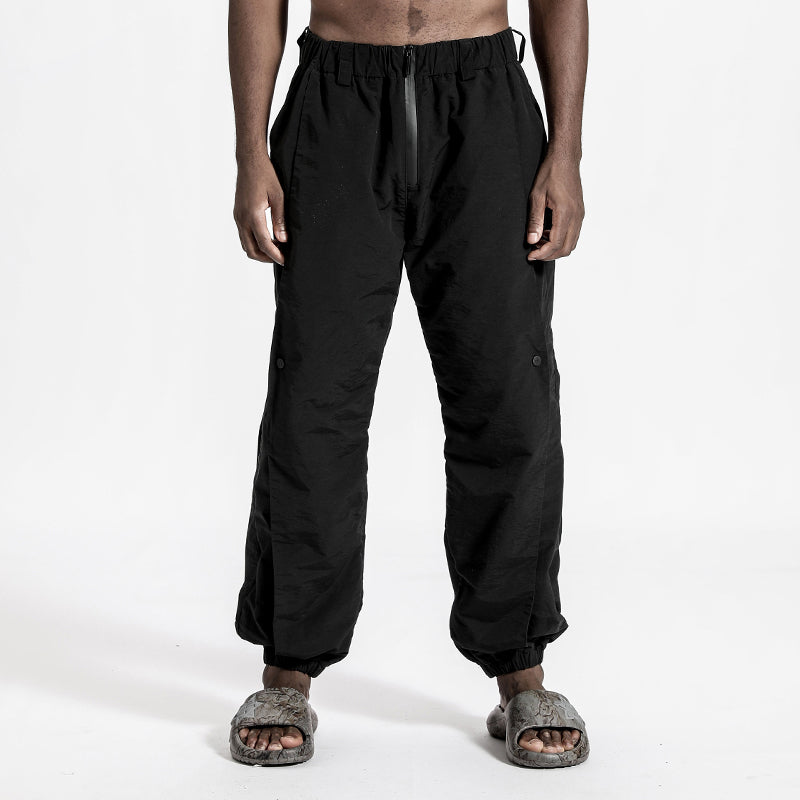 Patchwork panel Warrior joggers With Durable Ripstop For men