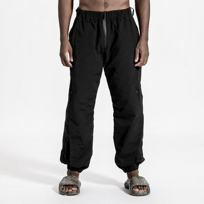 Patchwork panel Warrior joggers With Durable Ripstop For men