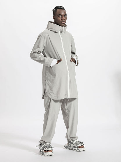 Longline Warrior Coats With Windproof For men