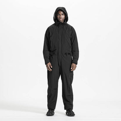 Loose/Relaxed Fit Warrior Jumpsuits With Multi-Pocket Design For men