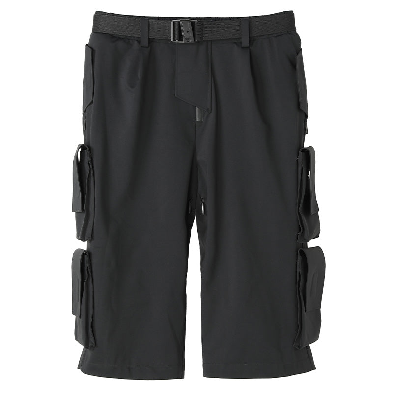 Utilitarian Warrior Shorts With Breathable Mesh For men