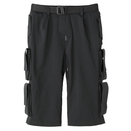 Utilitarian Warrior Shorts With Breathable Mesh For men
