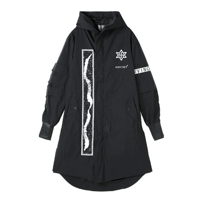 Cyberpunk Aesthetic Warrior Coats With Water-Resistant For men