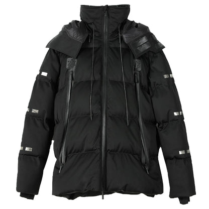 Techwear Style Warrior Padded Jackets With Multi-Pocket Design For men