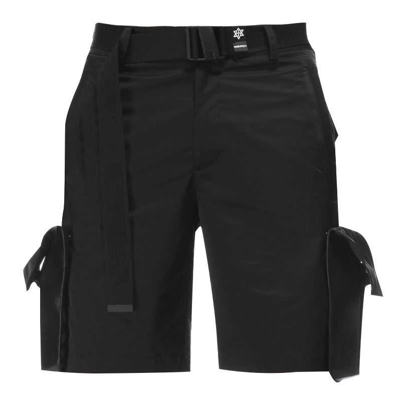 Utilitarian Warrior Shorts With Multi-Pocket Design For men