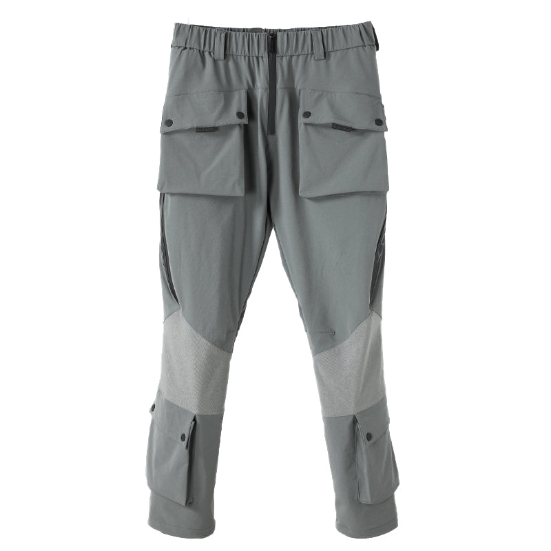 Utilitarian Warrior Cargo Pants With Multi-Pocket Design For men