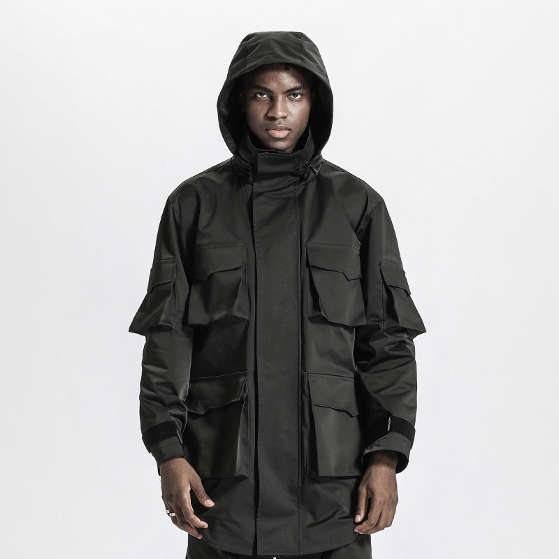 Tactical Warrior Windbreakers With Multi-Pocket Design For men