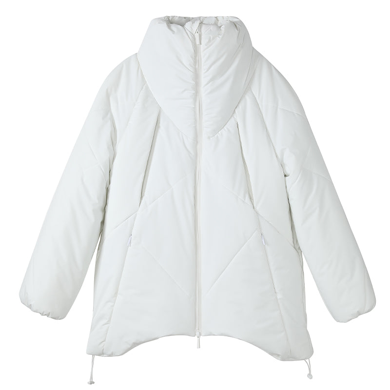 Minimalist Warrior Padded Jackets With Two-Way Zipper For men