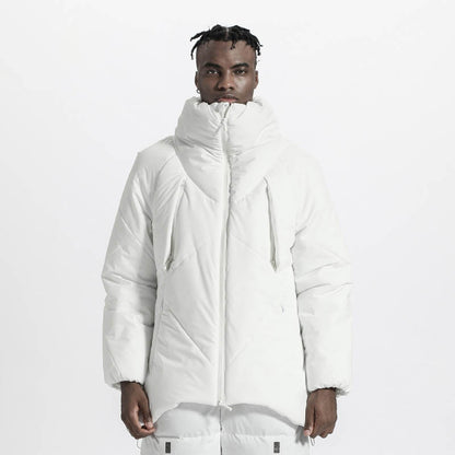 Minimalist Warrior Padded Jackets With Two-Way Zipper For men