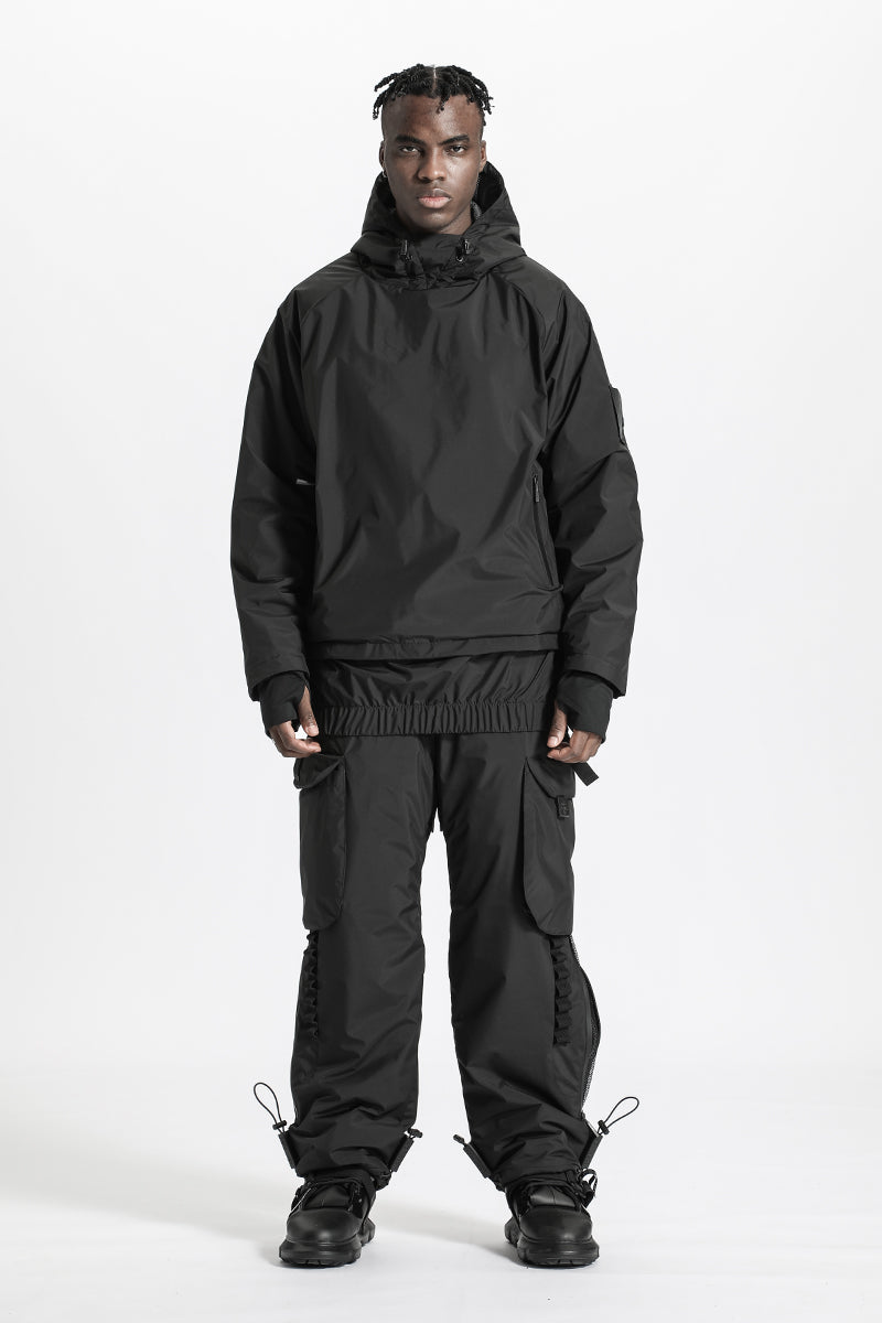 Minimalist Warrior Padded Jackets With Hidden Pocket For men