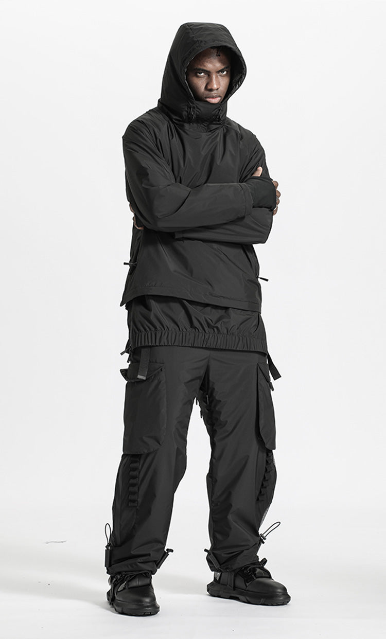 Minimalist Warrior Padded Jackets With Hidden Pocket For men