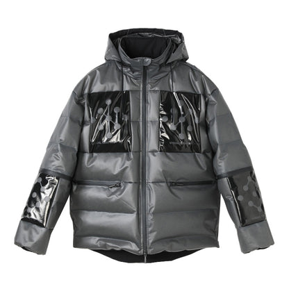 Techwear Style Warrior Padded Jackets With Multi-Pocket Design For men