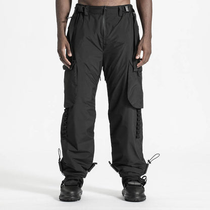 Utilitarian Warrior Cargo Pants With Multi-Pocket Design For men