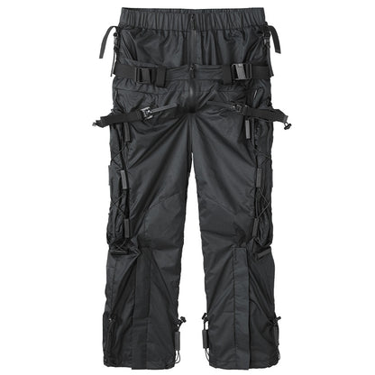 Utilitarian Warrior Cargo Pants With Multi-Pocket Design For men