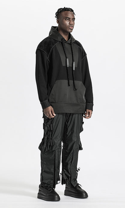Utilitarian Warrior Cargo Pants With Multi-Pocket Design For men
