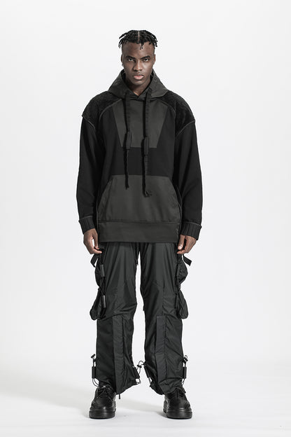 Utilitarian Warrior Cargo Pants With Multi-Pocket Design For men
