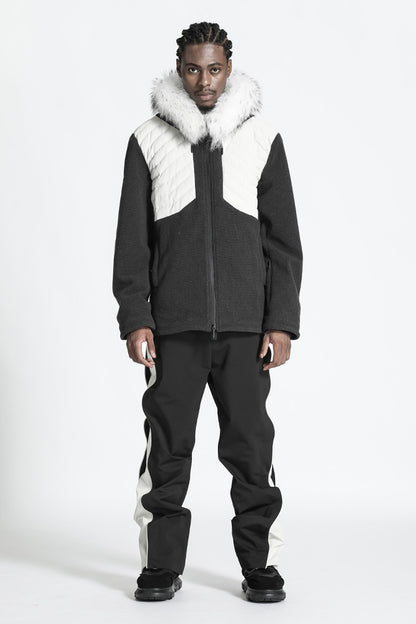 Futuristic Design Warrior Jackets With Two-Way Zipper For men