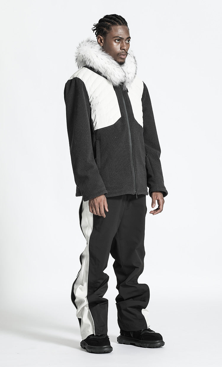 Futuristic Design Warrior Jackets With Two-Way Zipper For men