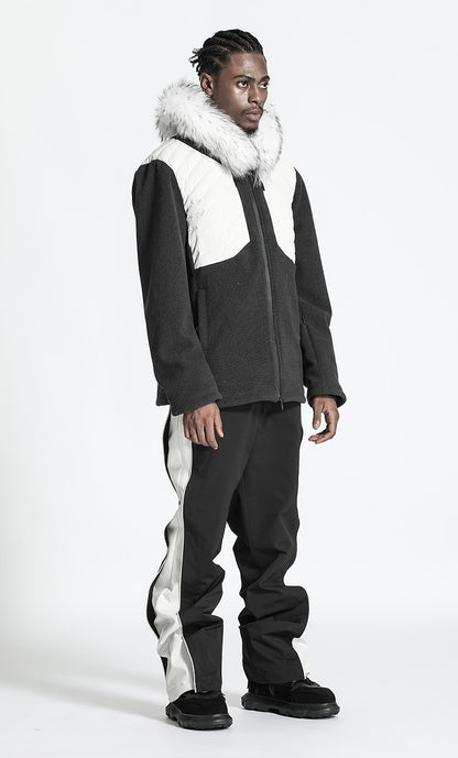 Futuristic Design Warrior Jackets With Two-Way Zipper For men
