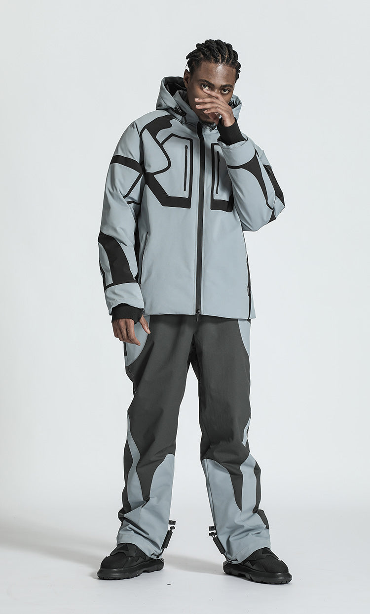 Outdoor Tech Warrior Padded Jackets With Two-Way Zipper For men