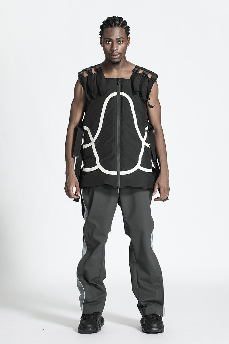 Tactical Warrior Vests (Sleeveless Jackets) With Two-Way Zipper For men