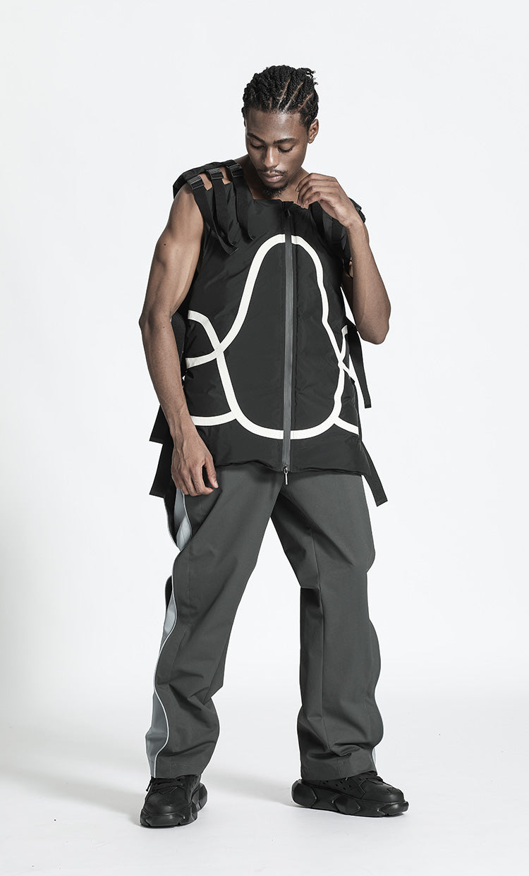 Tactical Warrior Vests (Sleeveless Jackets) With Two-Way Zipper For men