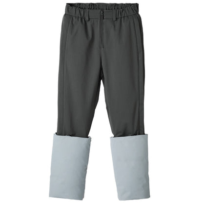 Patchwork panel Warrior Down Pants With Lightweight Insulation For men