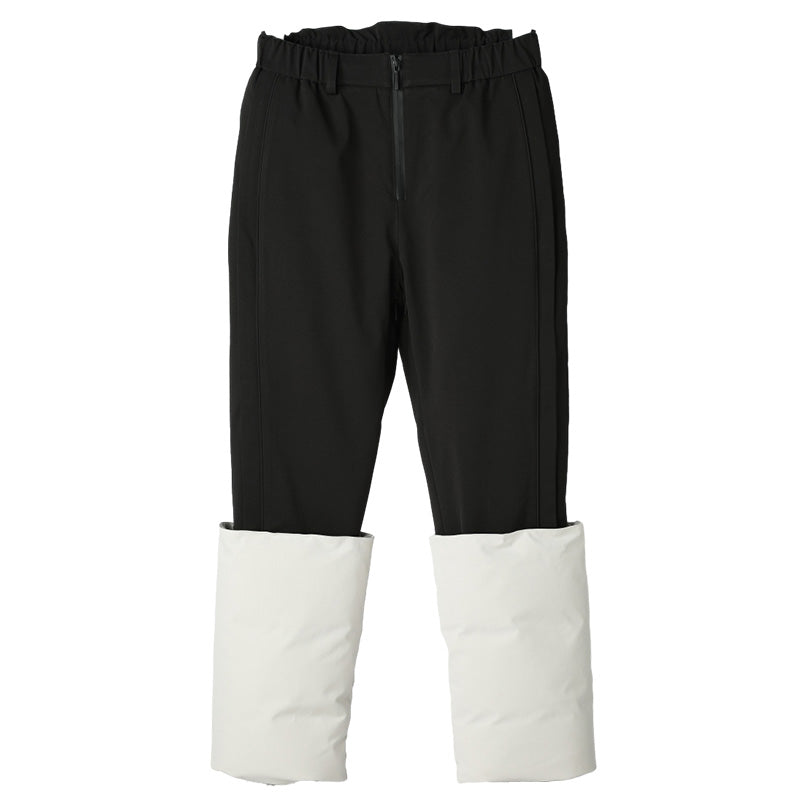 Patchwork panel Warrior Down Pants With Lightweight Insulation For men