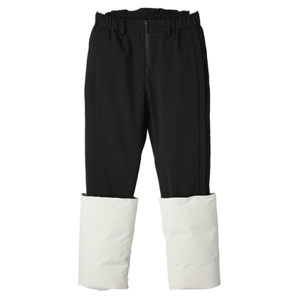 Patchwork panel Warrior Down Pants With Lightweight Insulation For men