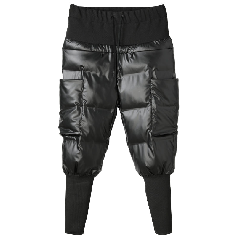 Streetwear Warrior Fleece / Cotton Pants With Elastic Waistband For men